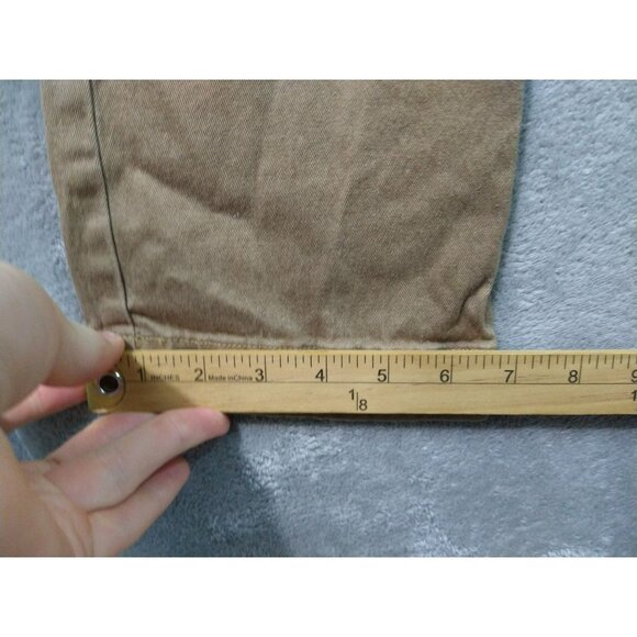 J Crew Pants Mens 32x34 Beige Chino Stretch 484 Flat Front Slim Fit Cotton - Picture 6 of 12